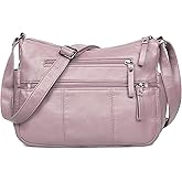 VOLGANIK ROCK Purses for Women Soft PU Leather Shoulder Bag Ladies Crossbody Purse and handbags Lightweight Pocketbook