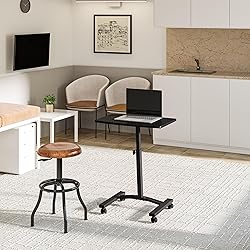 Seville Classics Airlift Mobile Height Adjustable