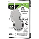 Seagate BarraCuda 1 TB, ST1000LM048, interne Festplatte, 7mm,6,4 cm (2,5 Zoll), 128MB Cache, SATA 6 Gb/s schwarz