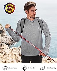 Roadbox UPF 50+ Fishing Shirts for Men Long Sleeve
