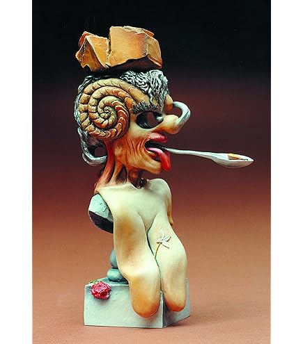 Amazon.com: Salvador Dali Parastone 博物館自畫像附炸培根超