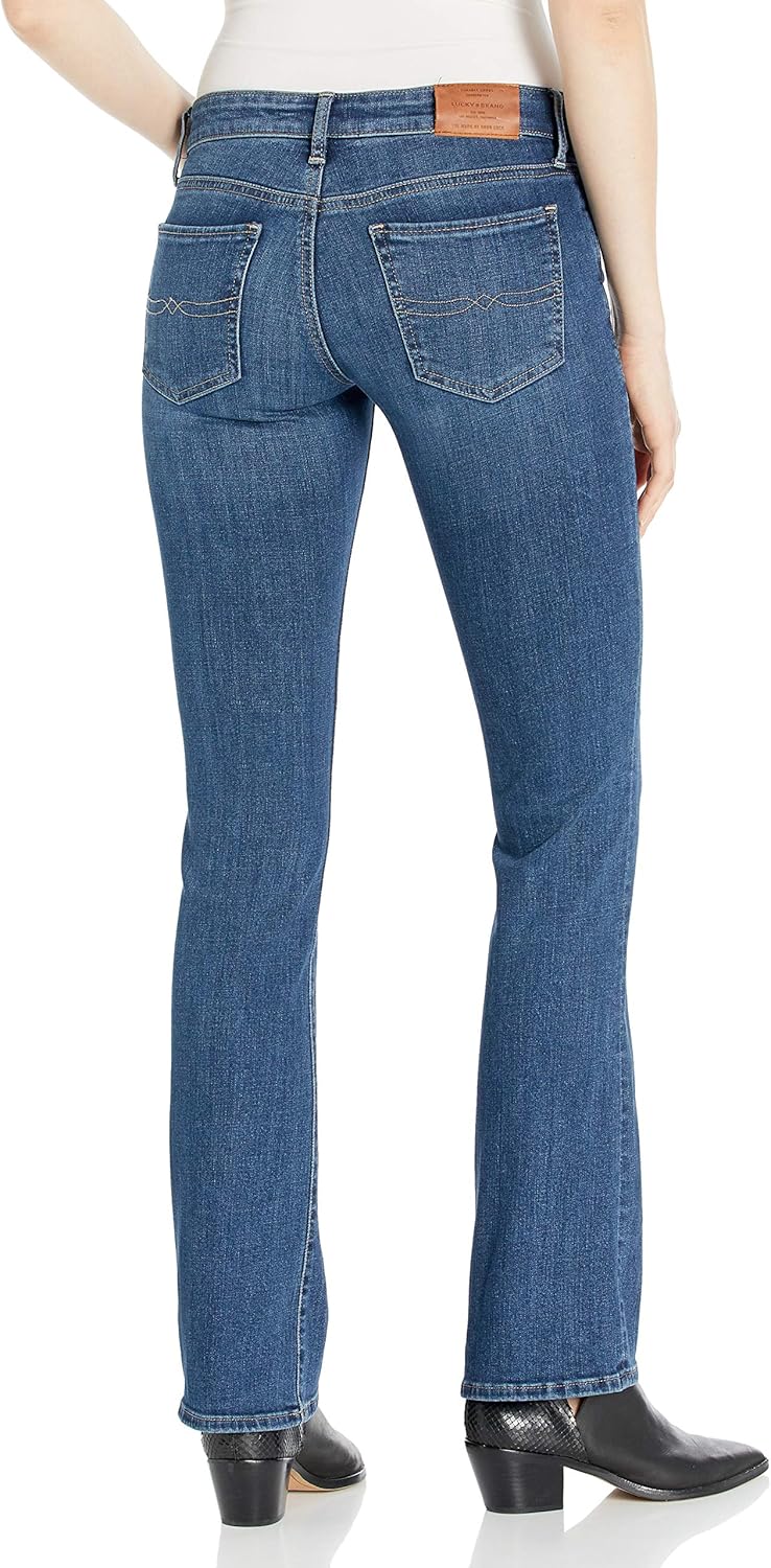 Lucky Brand Women's Mid Rise Sweet Bootcut Jean at  Women's Jeans store