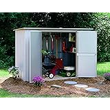 Arrow Shed GS83  Garden Steel Storage Shed 8-Feet by 3-Feet