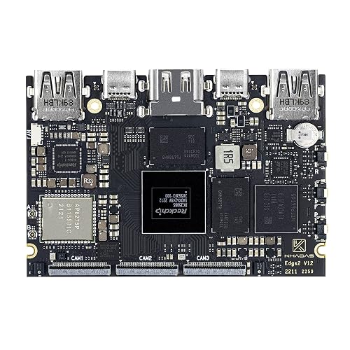 Khadas SingleBoard Computer Edge2 RK3588S ARM PC, with 8-core 64-bit ...
