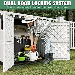 LHBcraft Outdoor Storage Cabinet 36 Cu Ft with