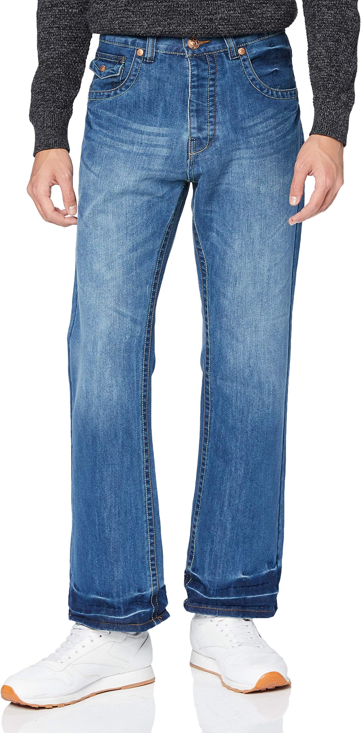 Raw Indigo LtdMen's Bootcut Jeans