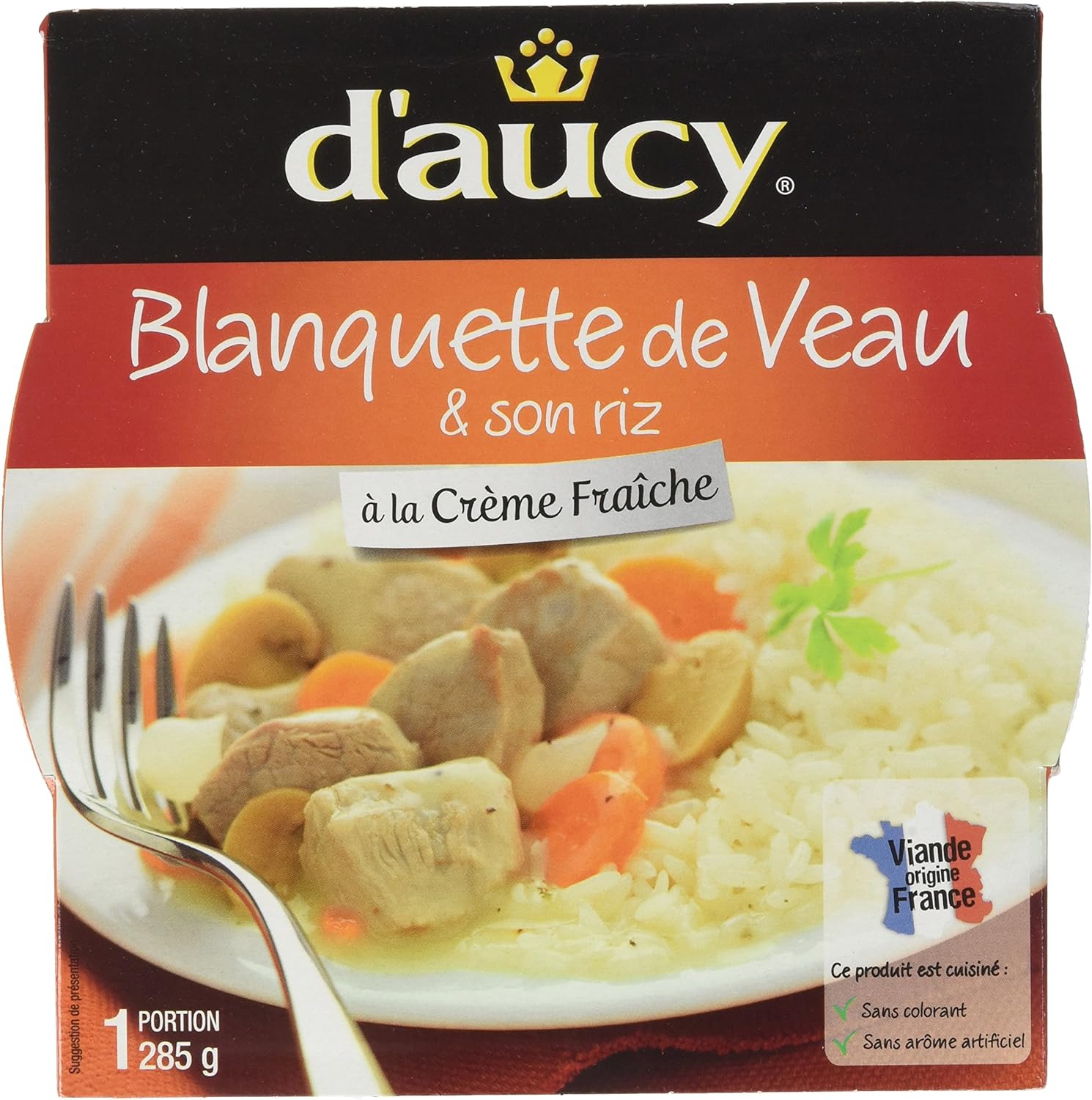 D Aucy Blanquette De Veau Son Riz 285 G Lot De 4 Amazon Fr