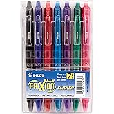 Pilot FriXion Erasable Gel Pens, Fine Point 0.7 mm Erasable Pens, Pack of 7 Assorted Colors