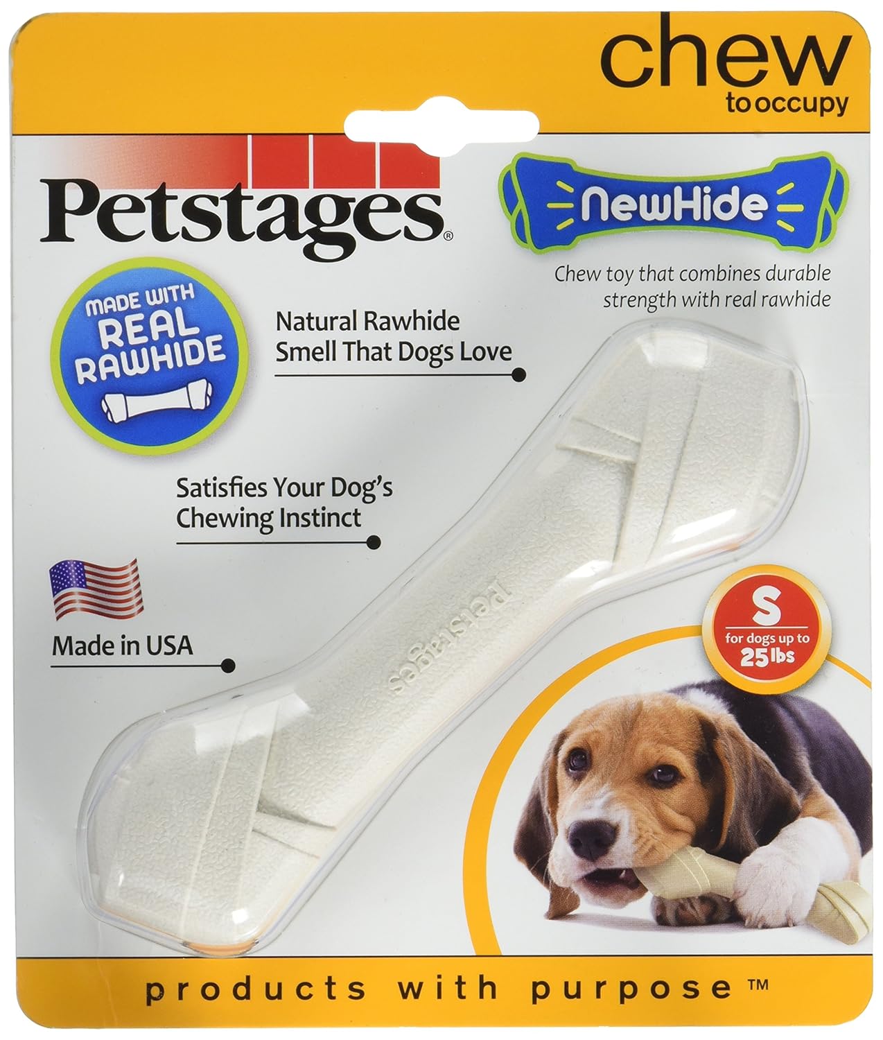 Newhide Safe Replacement for Rawhide Dog Chew, Durable Safe Dog Toy by