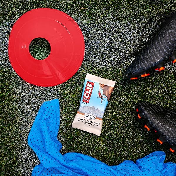 CLIF BAR – ENERGY PROTEIN BARS – WHITE CHOCOLATE MACADAMIA NUT – MADE WITH ORGANIC OATS – ENERGY BARS – NON-GMO – (15 PACK)