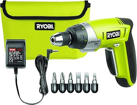 Ryobi 4892210106377 Perceuse Visseuse 4 V Multicolore Amazon Fr Jardin