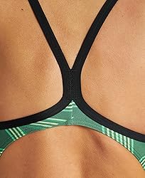 ARENA Puzzled Light Drop Back Women's One Piece