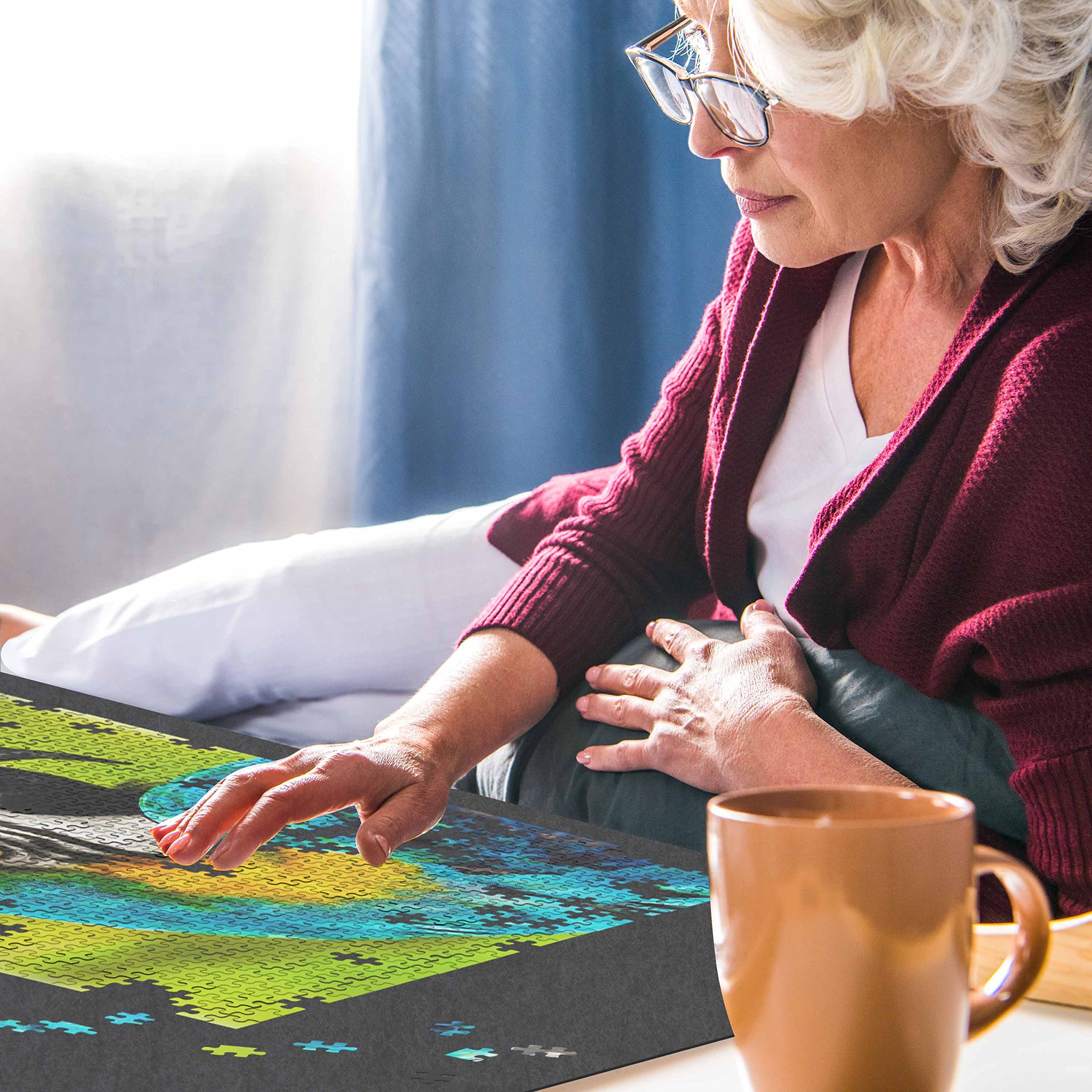 grateful house puzzle mat