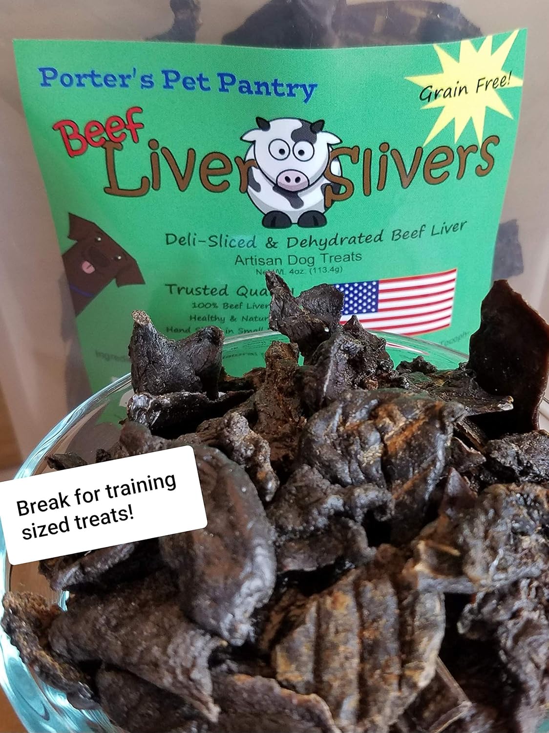Amazon Com Porter S Pet Pantry Liver Slivers Liver Dog Treats