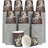 200 Pack 12 oz Coffee Cups, Disposable Paper Cups for Hot/Cold Tea, Beverage, Sturdy to Go Hot Cups for Party, Home & Office,
