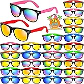Kids Sunglasses Bulk, Neon Sunglasses Party Favors with UV400 Protection for Kids, Boys and Girls, Party Favor For Kids, Birthday Graduation Party Supplies, Beach, Pool Party Favors