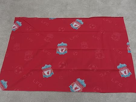Liverpool Football Club Emblems Craft Remnant Fabric Piece 70x110cm Amazon Co Uk Kitchen Home