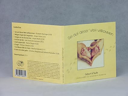 Geschenk Cd Set Zur Taufe Geburt Mit Individualisierbaren Wunschkartchen Die 8 Schonsten Tauflieder Originelles Baby Geschenk Fur Jungen Und Madchen Amazon De Baby