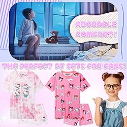 Get Trend Pajamas for Girls Teens Kawaii Short PJ
