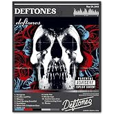 ZUKIY Deftones Skull Roses Cover - Dark Rock Poster Wall Art 8x10 Unframed - Heavy Metal Band Inspired Decor for Bedroom Studio Office - Emo Goth Aesthetic Tapestry Style Print for Music Lovers