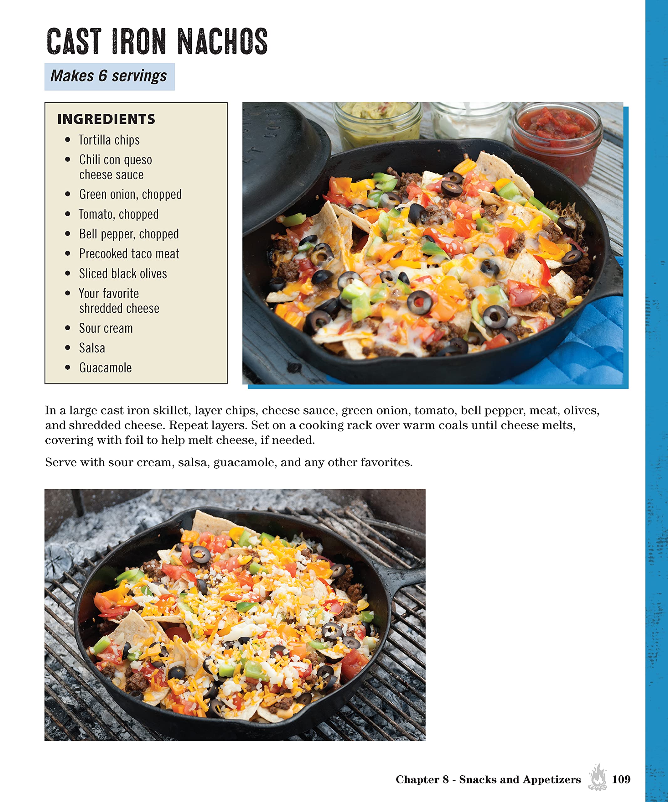 Weekend Camping Cookbook: Over 100 Delicious Recipes for Campfire and Grilling (Fox Chapel Publishing) Make-Ahead Meals for Outdoor Adventures - Cast Iron Nachos, Bacon S'Mores, Foil Packs, and More