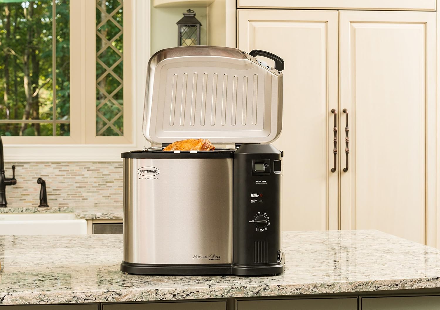 Patio Butterball 23010115 8L Electric Fryer Masterbuilt Patio, Lawn
