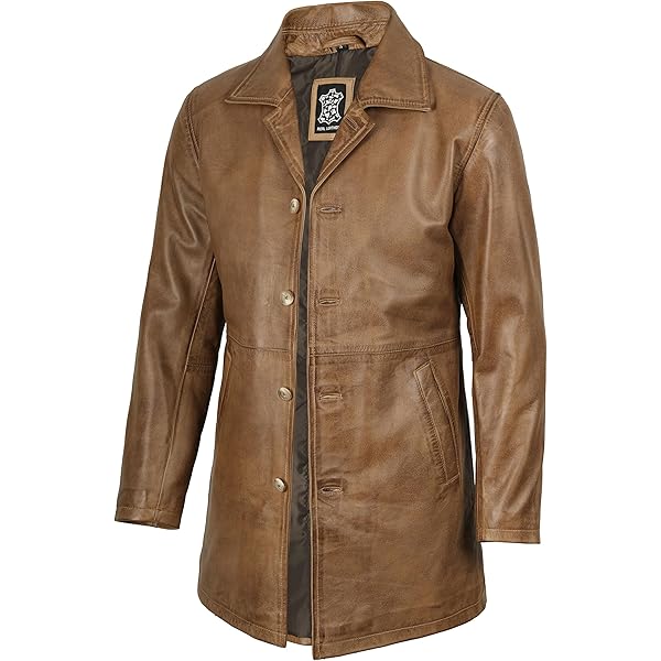 red ii Dead Leather Jacket at Amazon Men's Clothing store