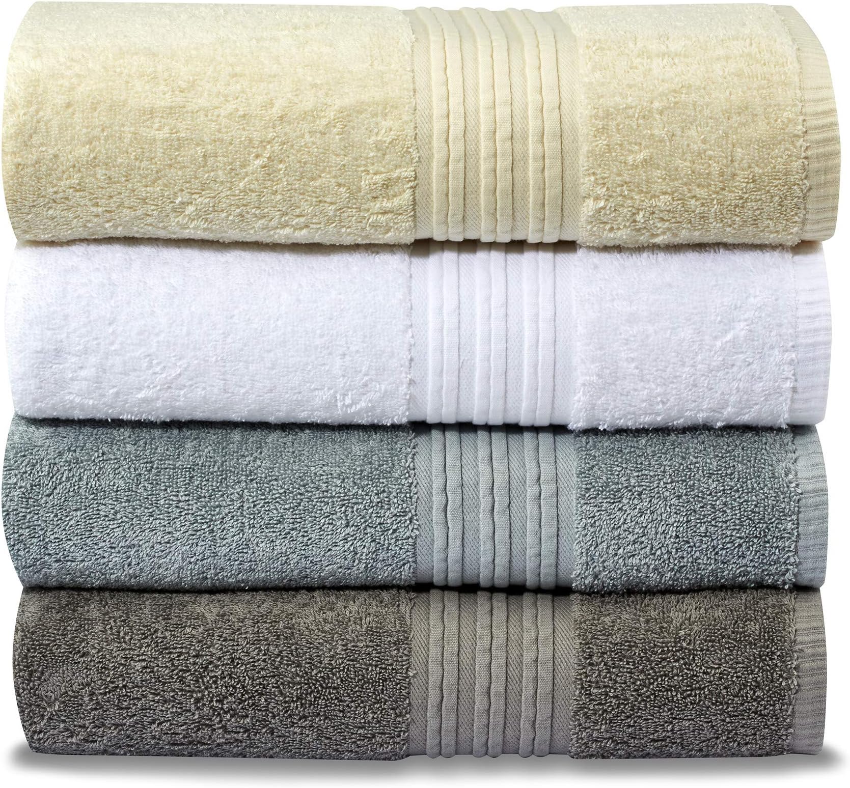 WestPoint Home Organic Cotton Ensemble Towel, Hand, Ivory