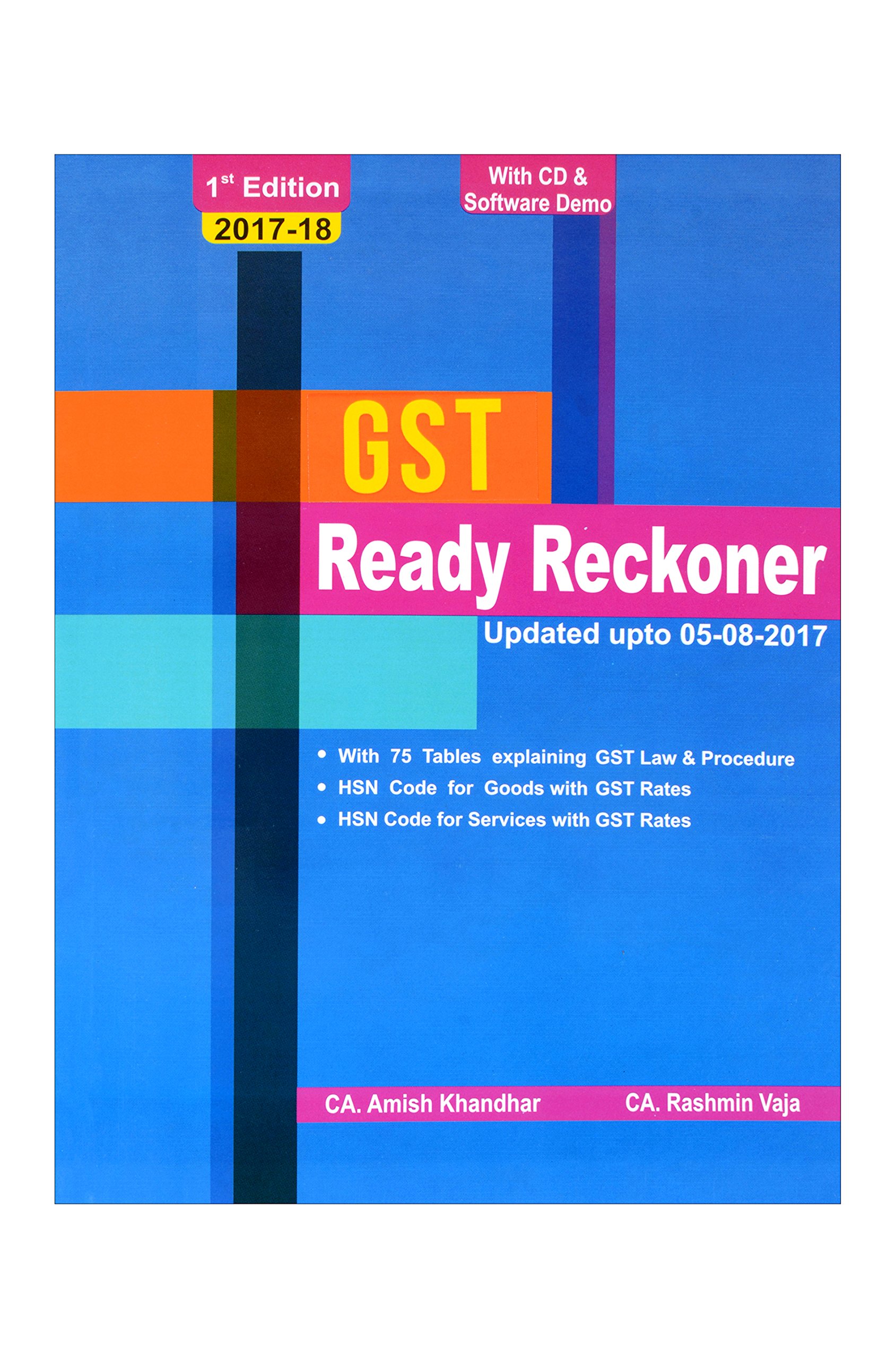 Buy Gst Ready Reckoner Gst Book In Tabular Format Contains Hsn Code 75 Tables Explaining Gst In Simple Format Book Online At Low Prices In India Gst Ready Reckoner Gst Book