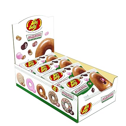 Amazon Com Jelly Belly Krispy Kreme Doughnuts Jelly Beans