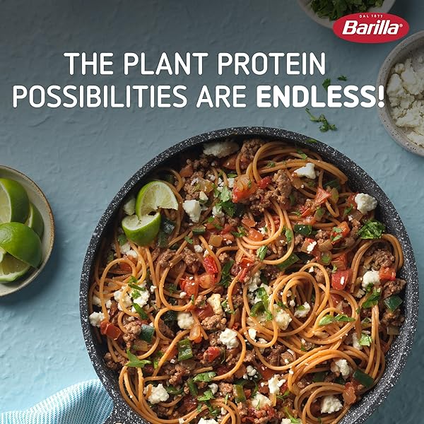 BARILLA RED LENTIL SPAGHETTI PASTA, 8.8 OZ – VEGAN, GLUTEN FREE, NON GMO & KOSHER – MADE WITH PLANT BASED PROTEIN