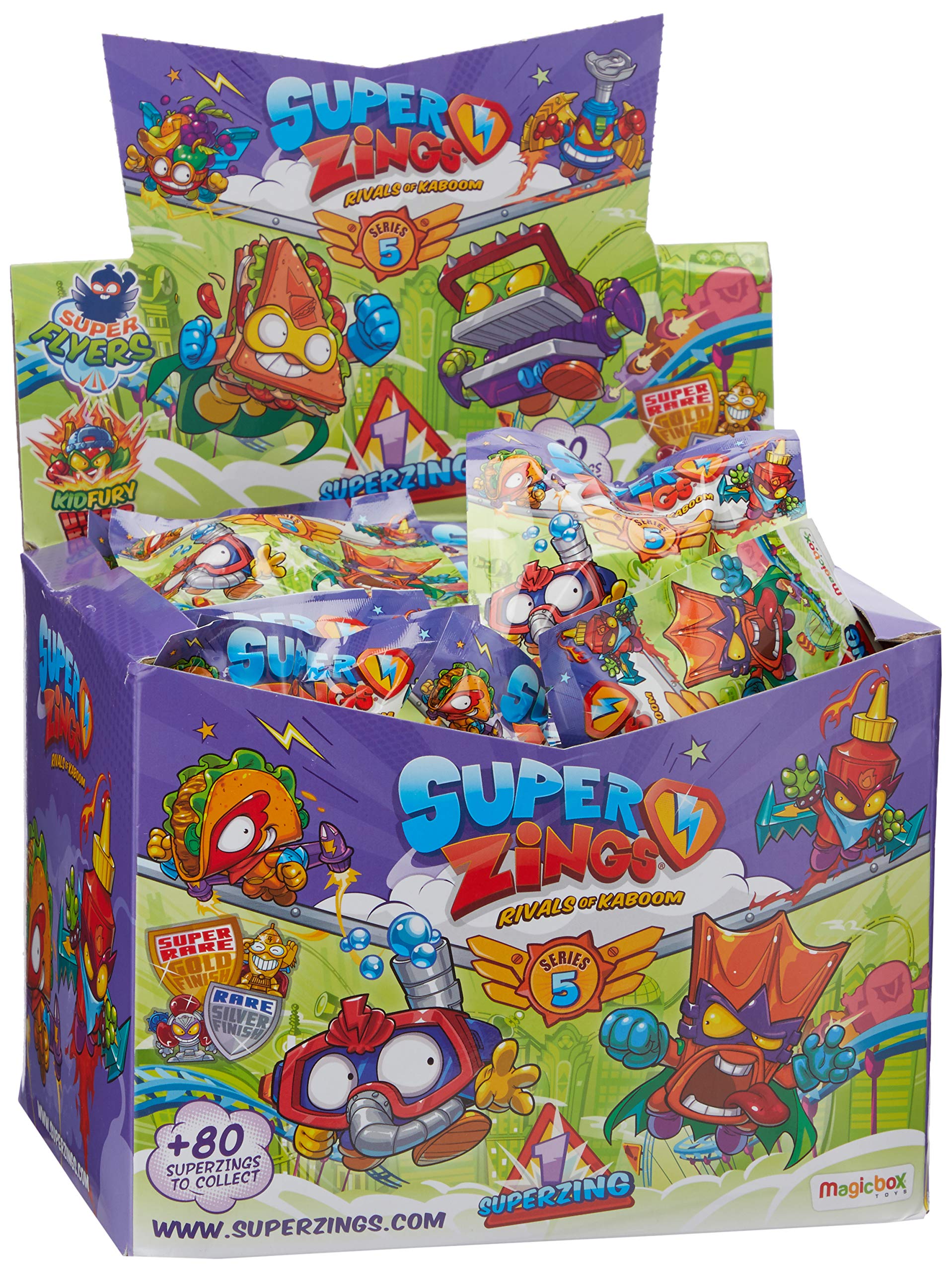 SuperThings - Series 5-50 Collectable Figure Display (PSZ5D850IN01), with 1 Figure in each Envelope