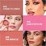 Oulac Bright Pink Blush N06 Dance with me Vegan Cruelty Free 8Hr Wear view 4
