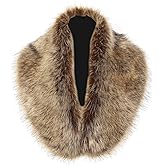 Soul Young Faux Fur Collar Women's Neck Warmer Scarf Wrap