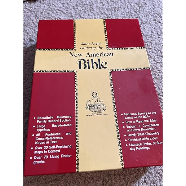 Saint Joseph Edition of the New American Bible: Catholic Book