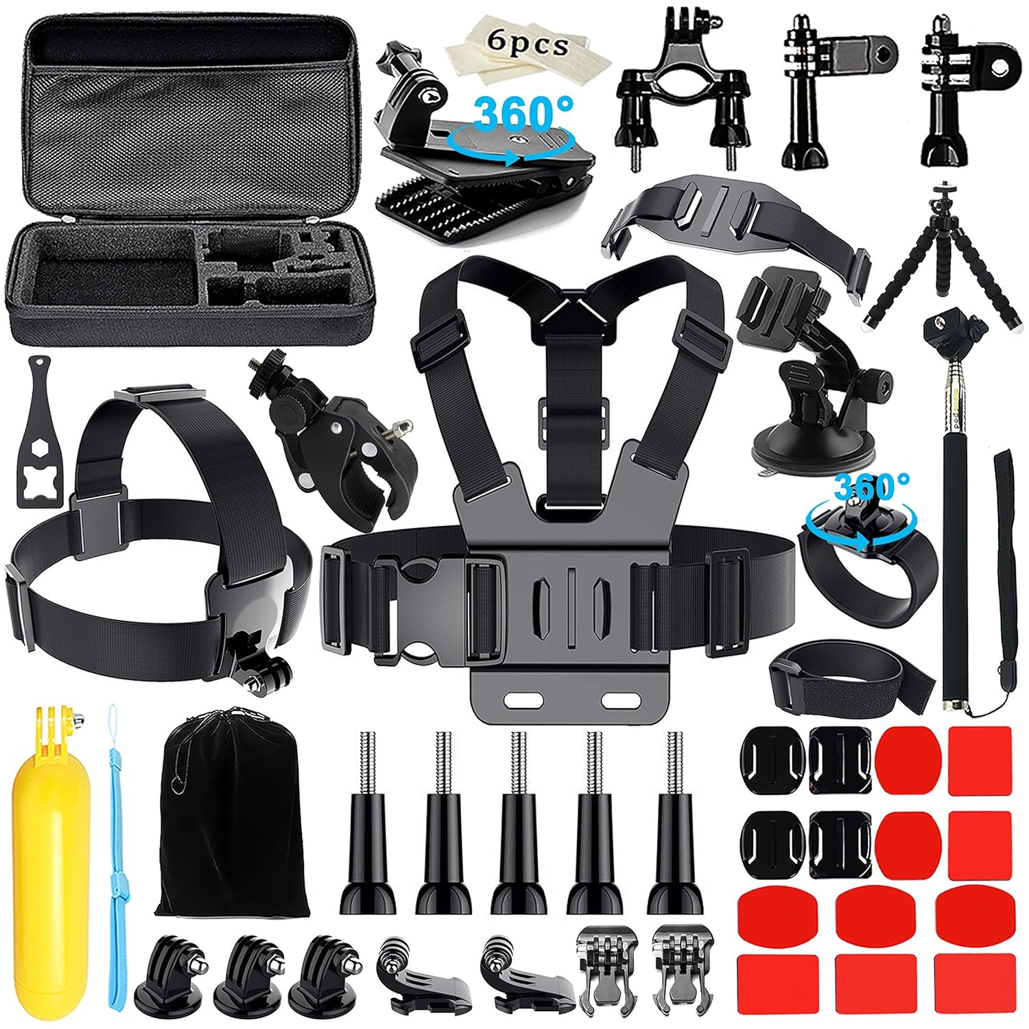 Iextreme Bundle de Accesorios  Accesorios para Cámara de Acción GoPro Hero