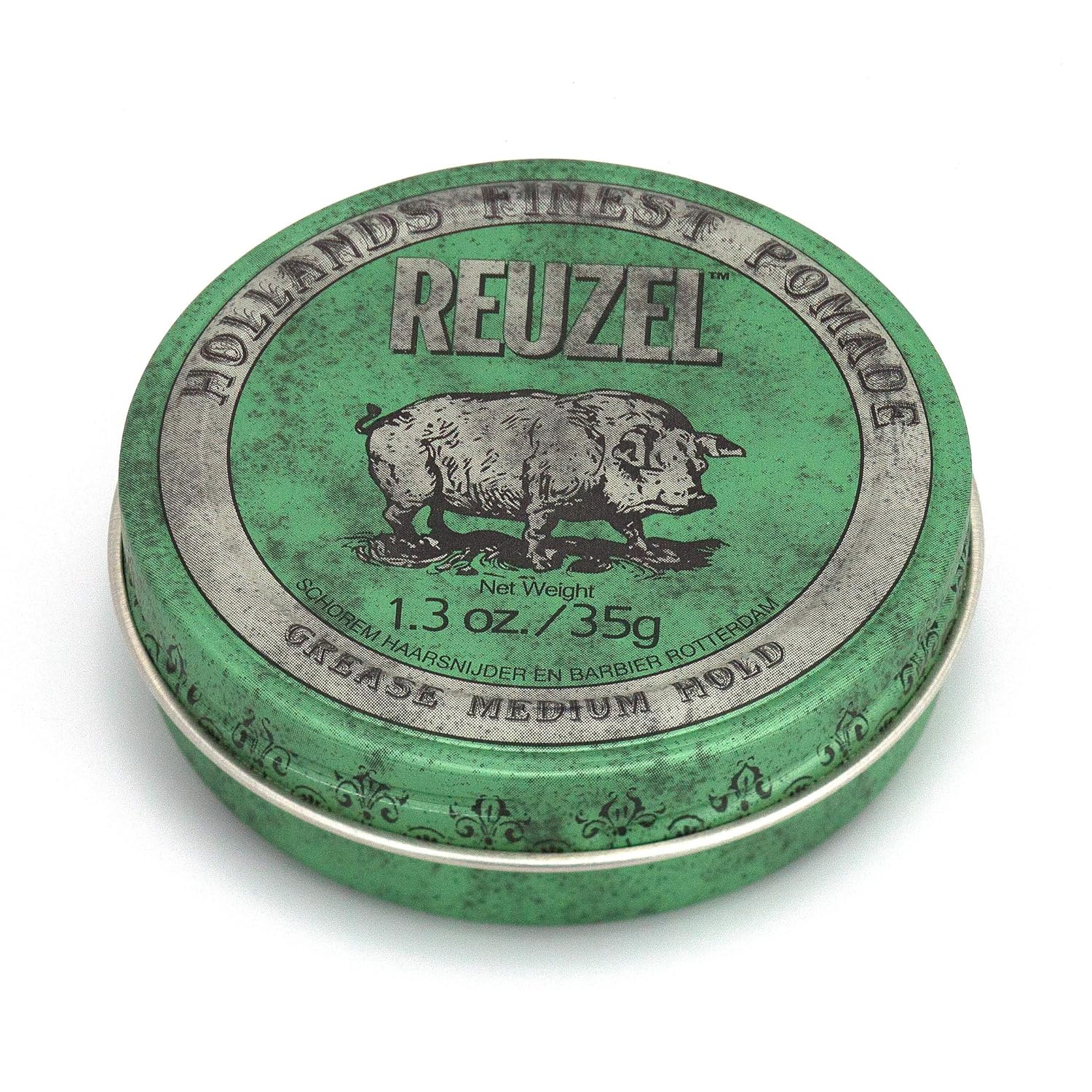 REUZEL INC Grease Hold Hair Styling Pomade Piglet Wax/Gel, Medium