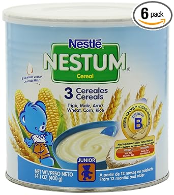 rice cereal at 3 months