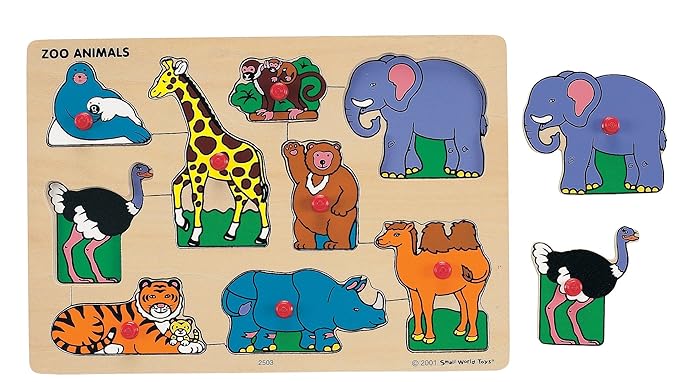 Ryan?s Room Wooden Classic Puzzle ? Zoo Animals