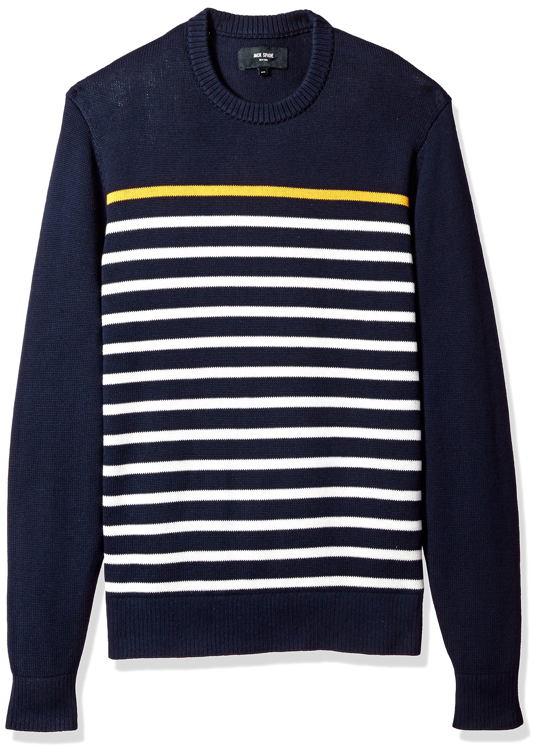 Jack Spade Men's Breton Stripe Crewneck Sweater Nautical Fashions