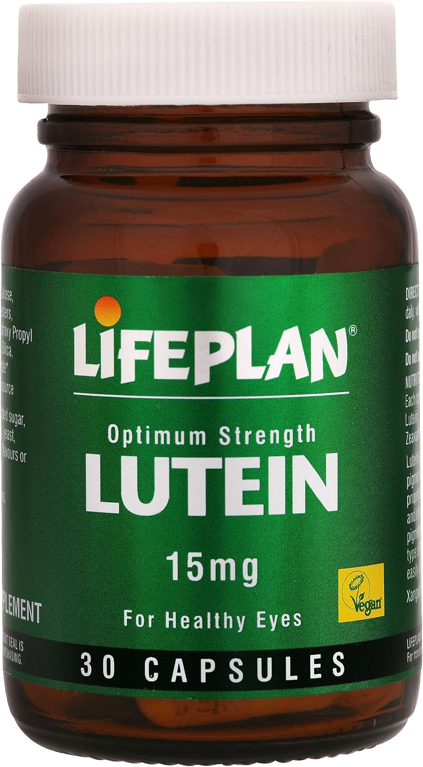 Lutein 15mg x 30, 30 count (Pack of 1)