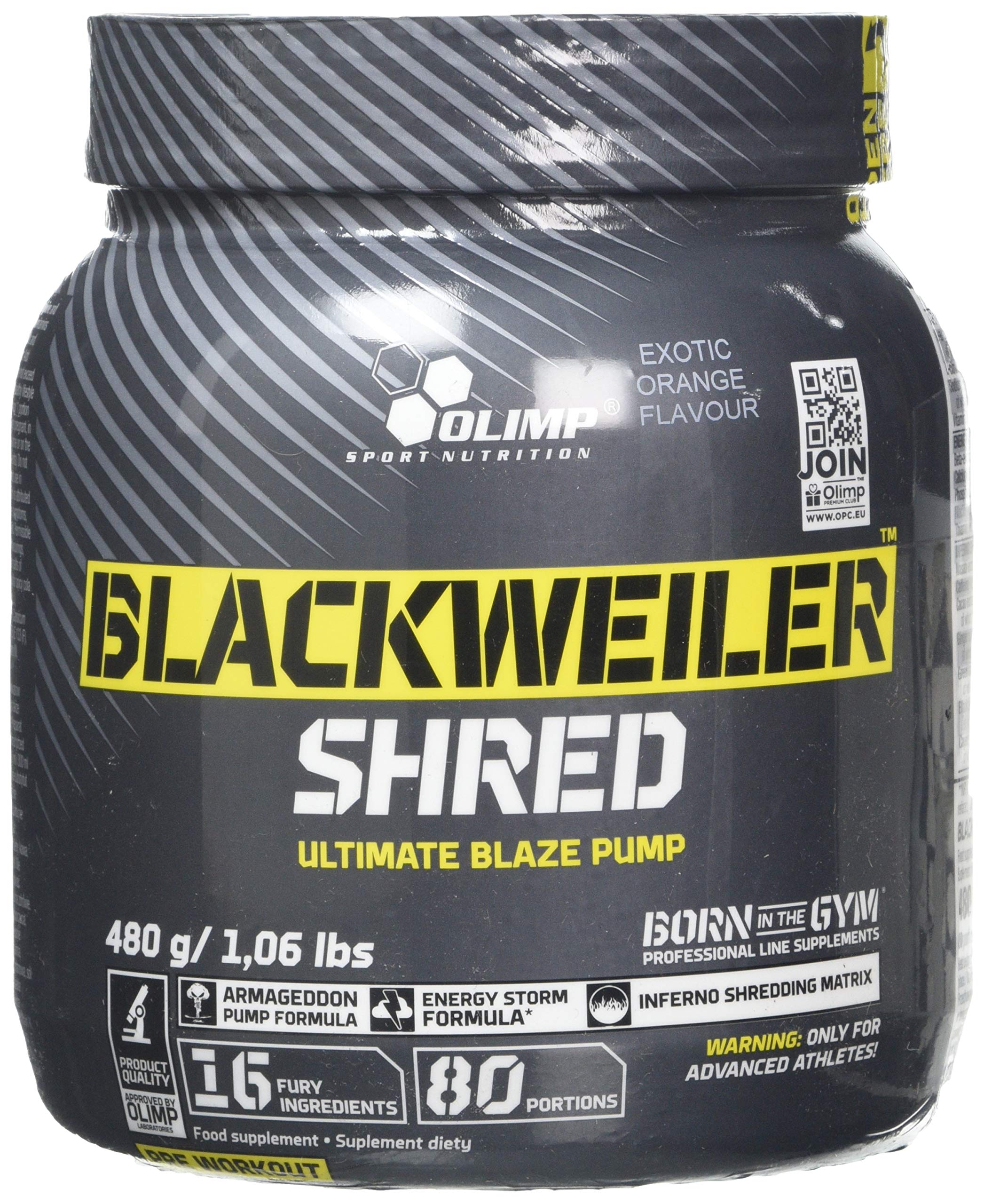 Olimp Nutrition Olimp Blackweiler 480g/ Exotic Orange, 1 Units