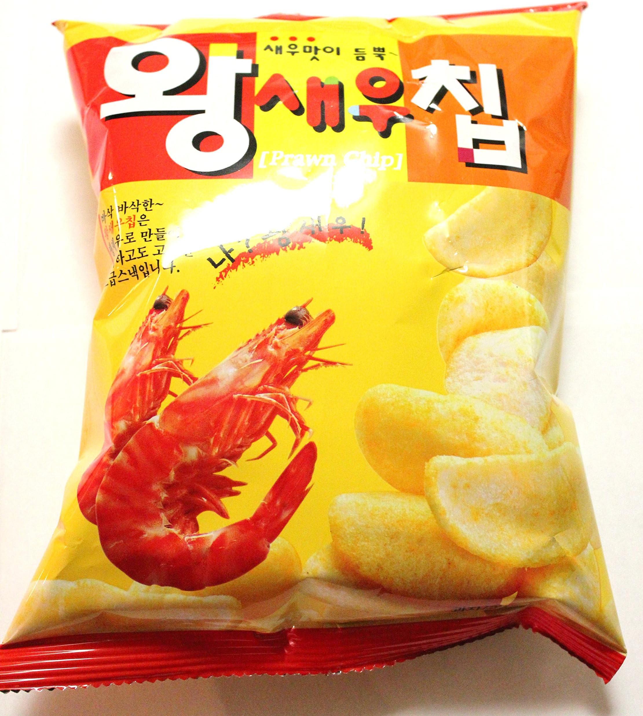 Korean Mizzi Shrimp Prawn Chips 27g (Pack of 6)