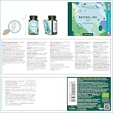 Vegavero Organic Iodine Supplement 150µg Kelp 180 Tablets Vegan view 3