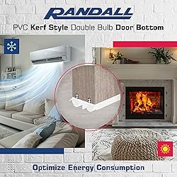 36" Kerf Slide-in Double Bulb Seal Weatherstrip