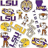 Desert Cactus LSU Louisiana State University Sticker - Tigers Geaux Louisiana State University Vinyl - LSU Tigers Decal Laptop Water Bottle Car Scrapbook (Type A)