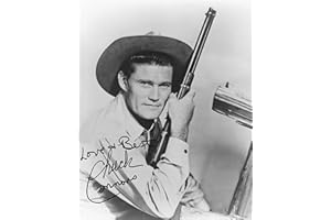 LXPVSA Chuck Connors Autographed Photo RIFLE-X02Q