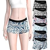 Sexy Basics Women's Boy Short Boxer Briefs | Ultra Soft | Boyleg Trunks | Multi Pack Colors