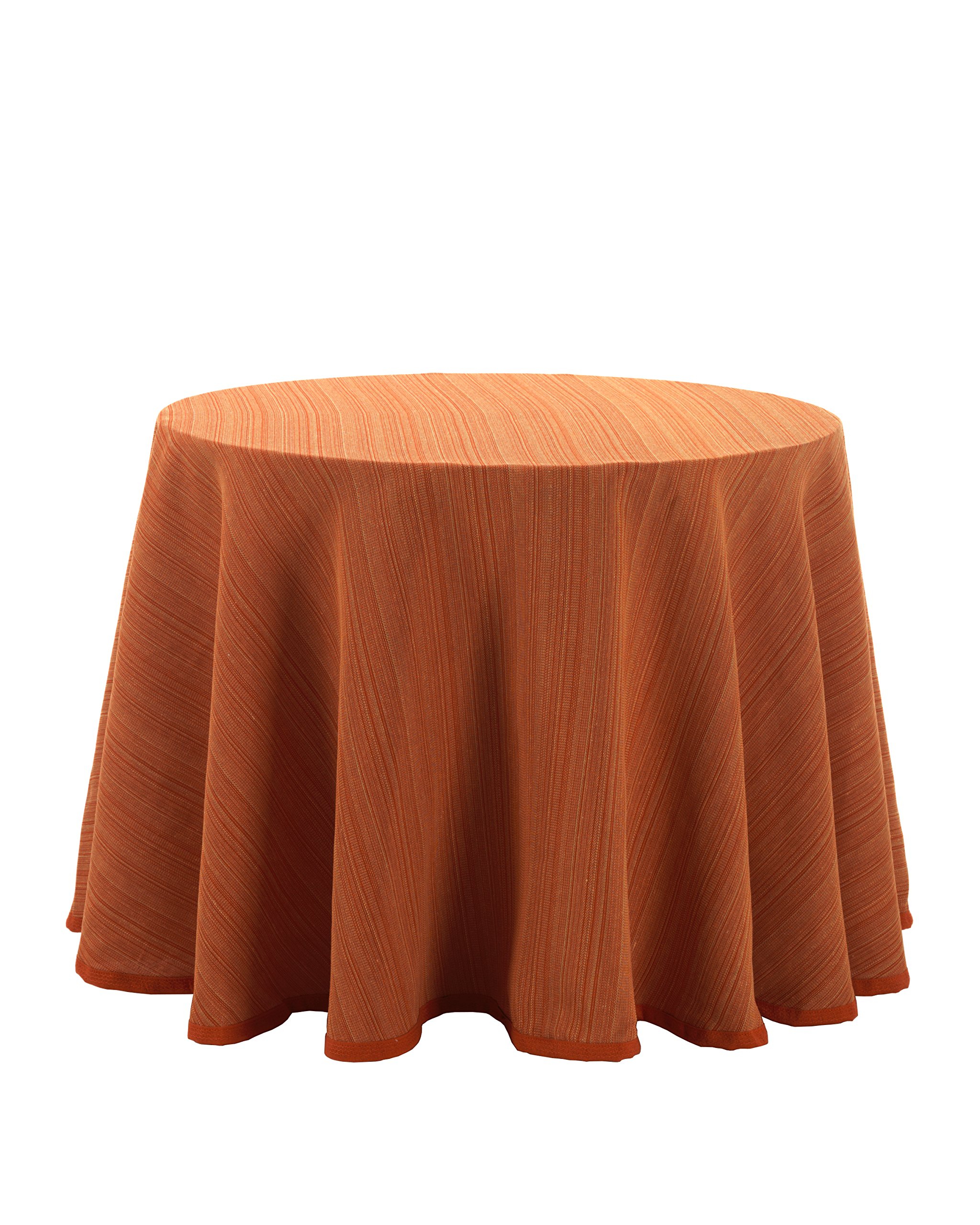 Martina Home Table Skirt Model Ribera Model Redonda de 90 orange