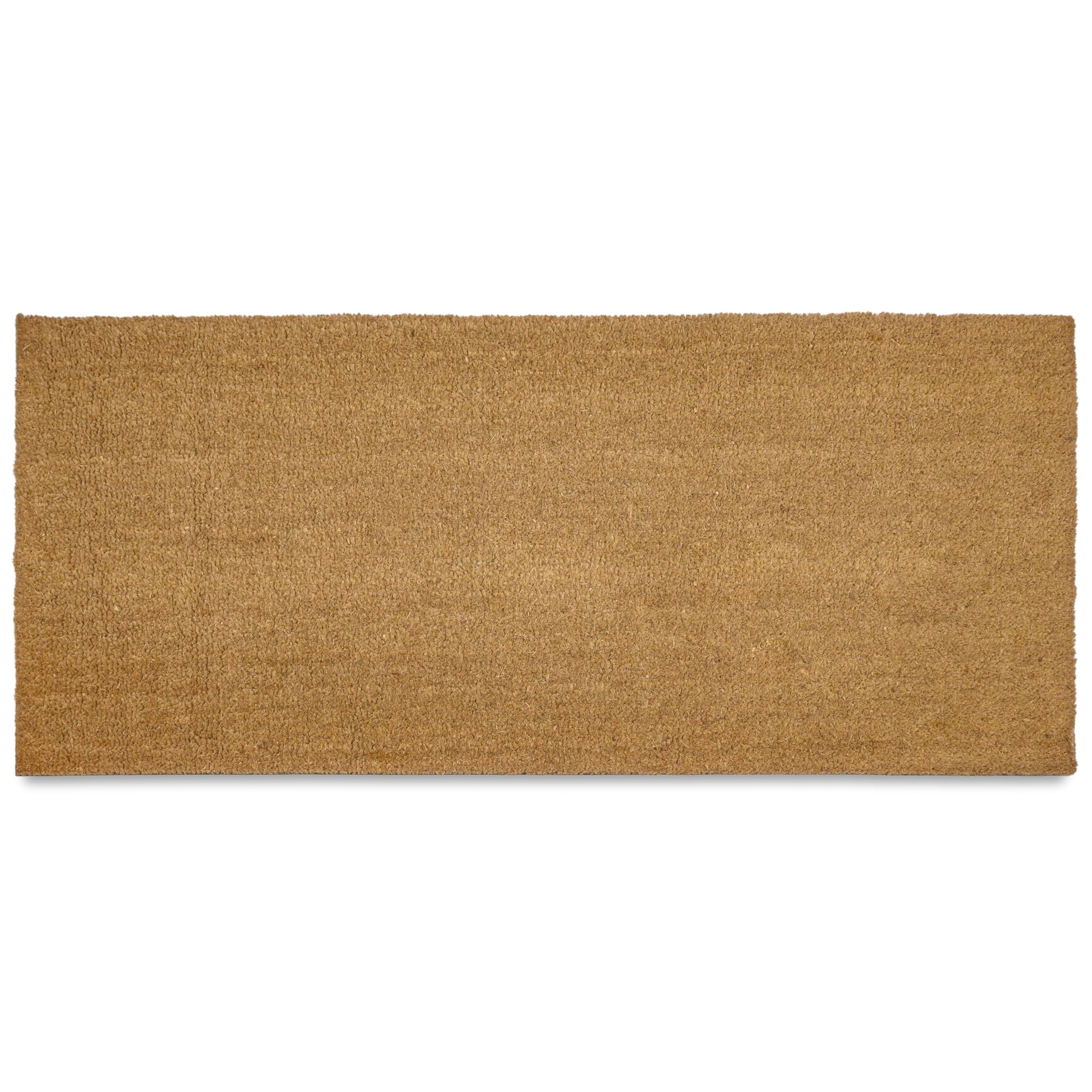 Photo 1 of Blank Mat 48x24 Inch, Plain Oversized Doormat for Covered Outdoor Area, Extra Large Long Welcome Mat w/Non-Slip PVC Backing for Double Door